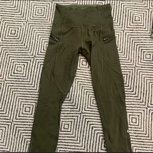 Lululemon fleece lined leggings